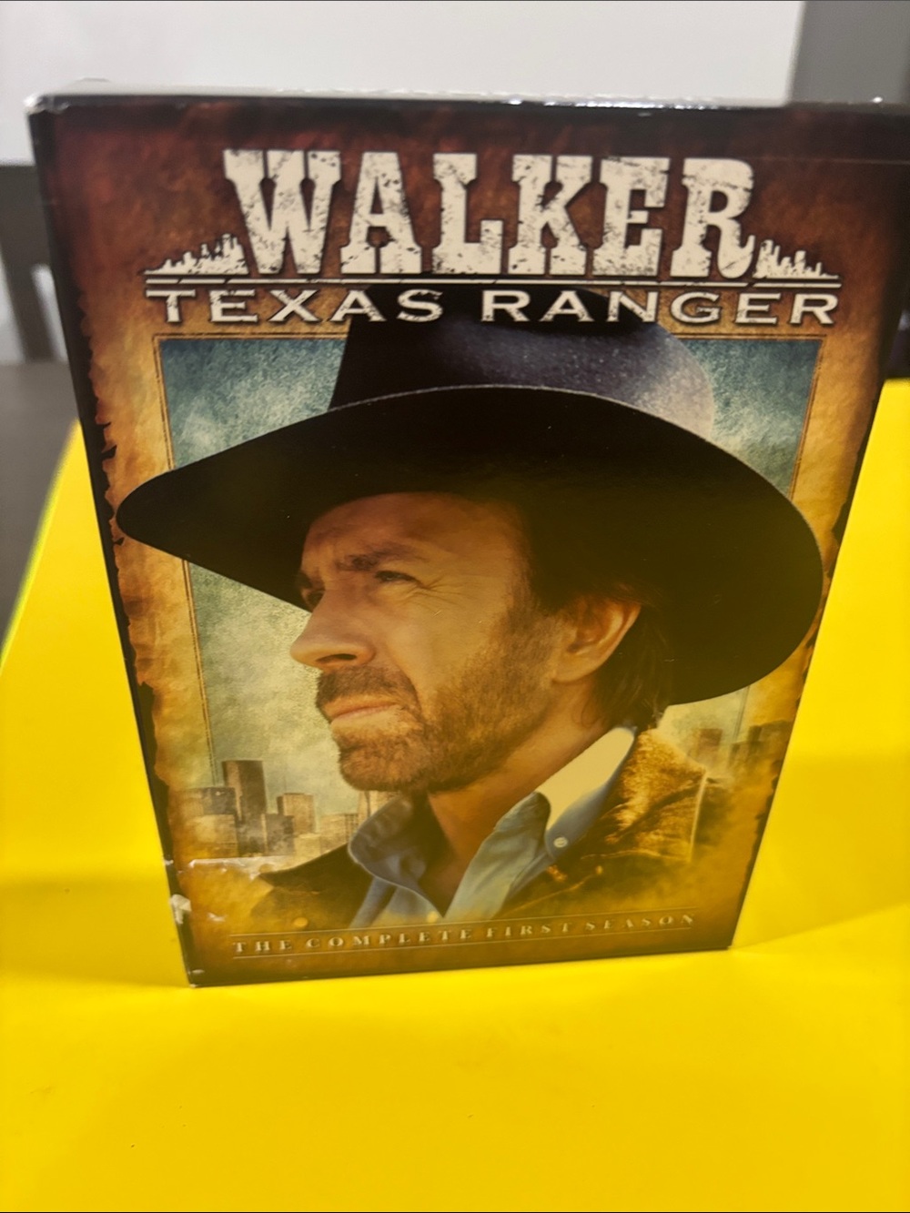 Walker Texas Ranger DVD Box Set - Brown, Black The First Season. Like New